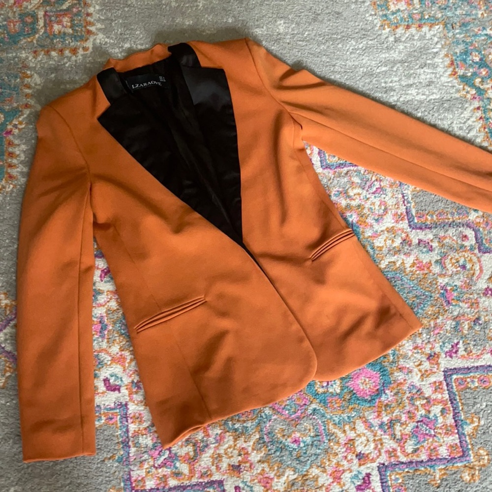 Vintage orange blazer M
